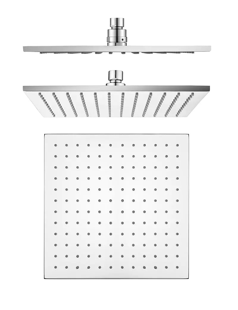 250mm Chrome Shower Head Aquaperla