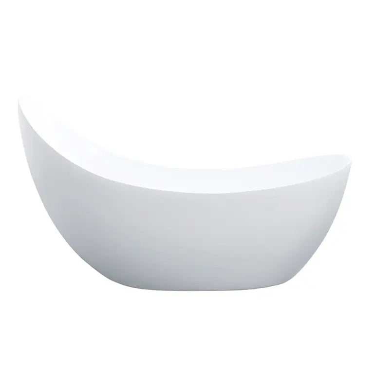 Posh Matte White Free Standing Bathtub 1685*770*1000mm Poseidonbk