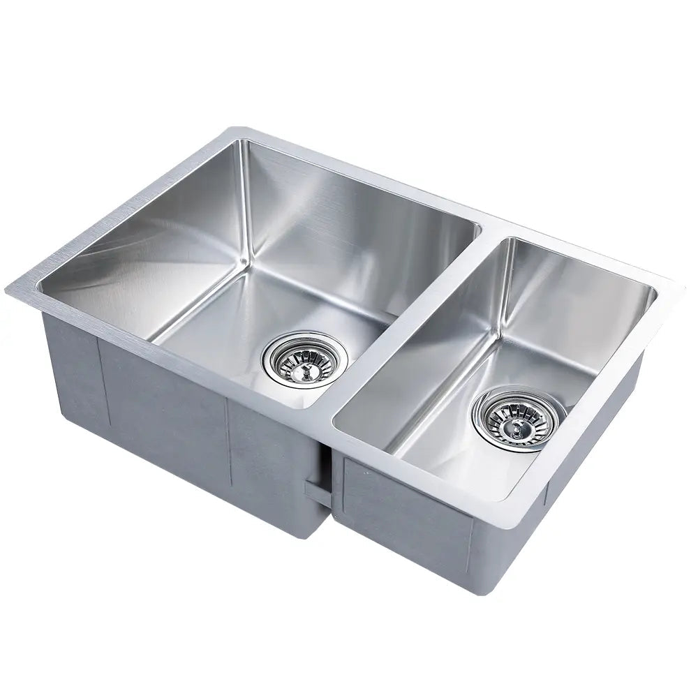 Stainless Steel Double Bowl Sink 660*450*220mm Poseidonbk