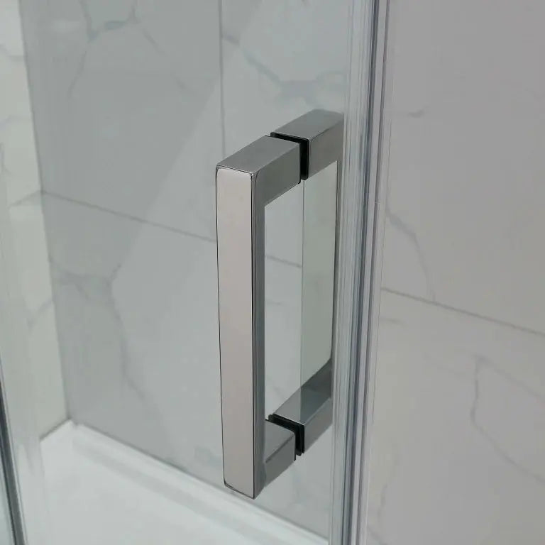 Frameless Adjustable Wall to Wall Sliding Shower Screen ozcovey